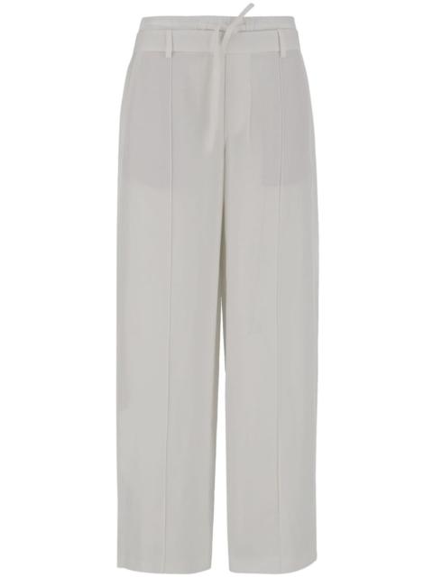 straight-leg trousers