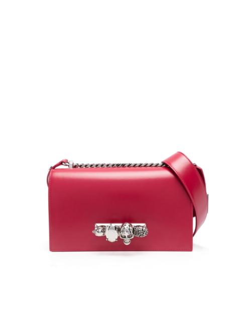 The Biker Jewelled leather crossbody bag