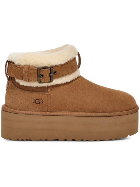 UGG Ultra Mini Belted Roller Boot Chestnut (Women's)