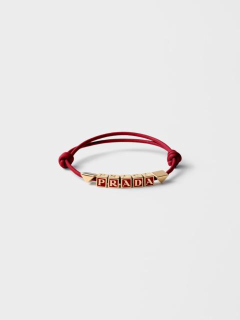 Nappa leather bracelet