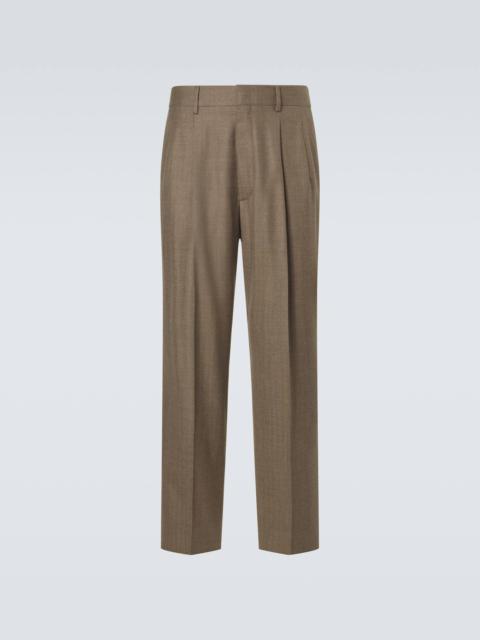 Buxton virgin wool straight pants