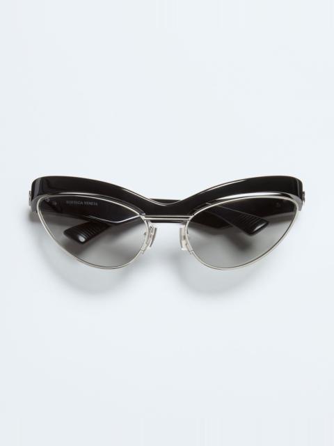 Duo Angle Cat Eye Sunglasses