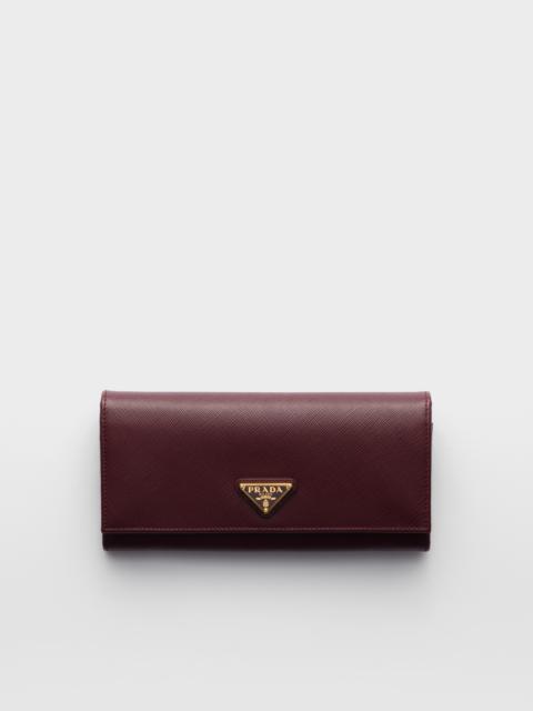 Large Saffiano Leather Wallet