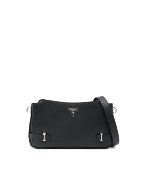 Rosalba Saffiano logo-plaque cross bag