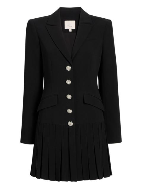 Saule pleated blazer dress