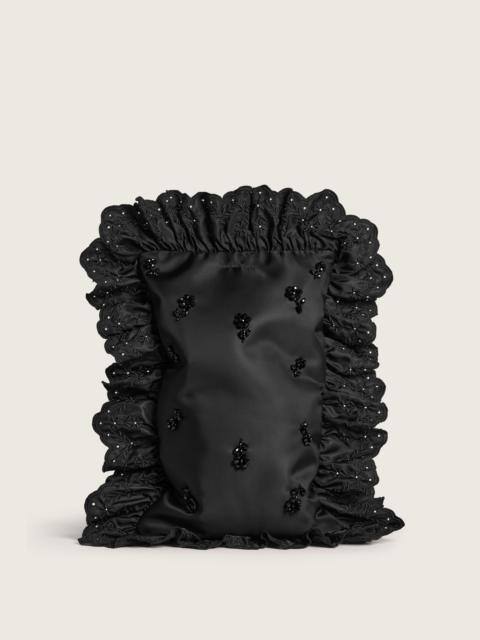 Embellished Pillowcase Clutch Bag