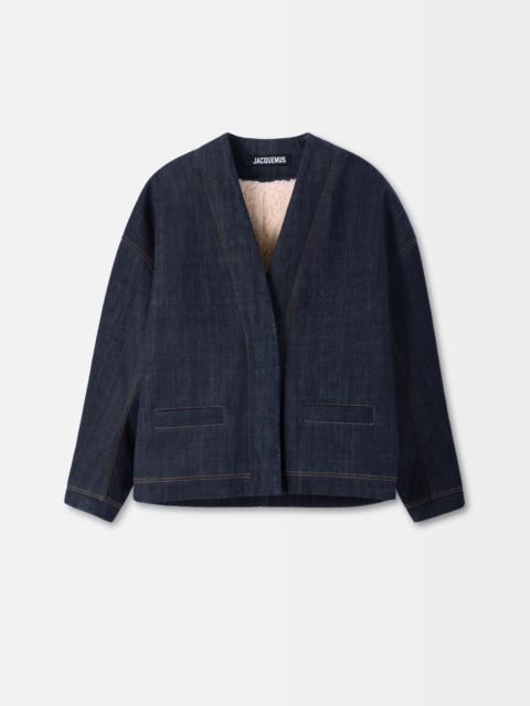 The de-Nîmes denim cardigan