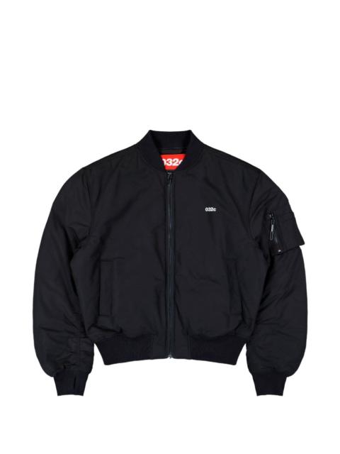 zip-up bomber jacket