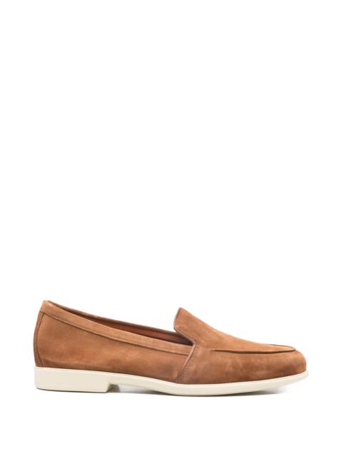 Santoni Malibu Contrasting-sole Loafers