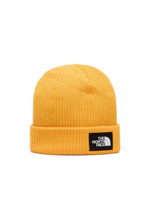 logo-patch beanie hat