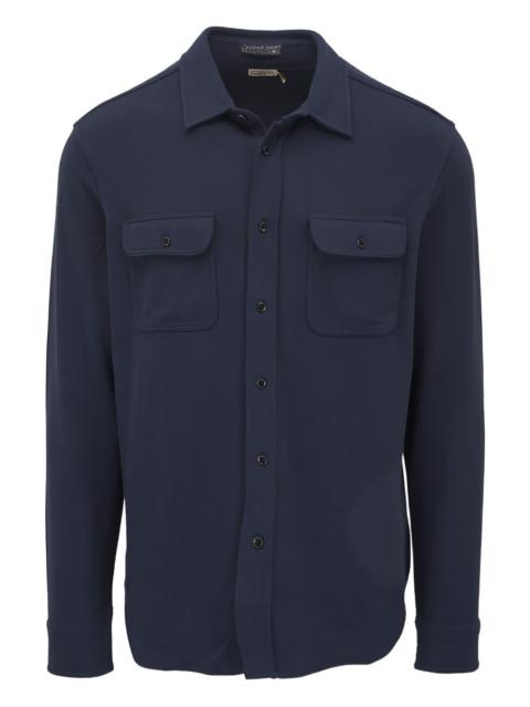 buttoned pocket shirt