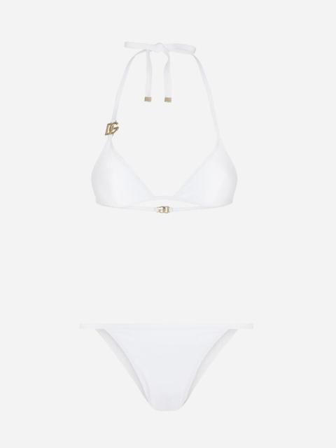 Triangle bikini with DG logo