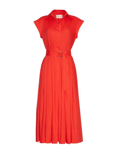 Octavia Dress
Crisp, Belted, and Effortlessly Polished with a Flirtatious Edge