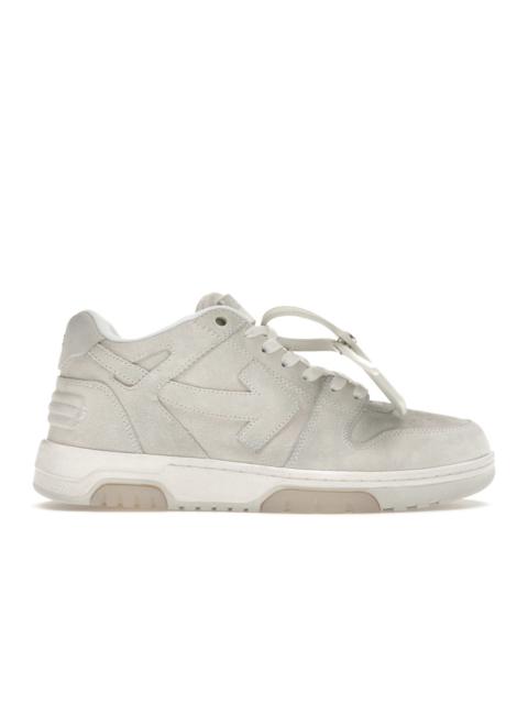 OFF-WHITE Out of Office "OOO" Low Tops Vanilla White Suede