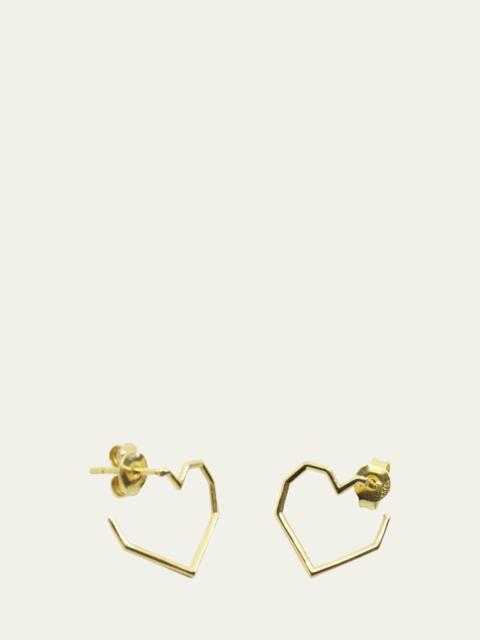 Corazon Puro Heart Earrings