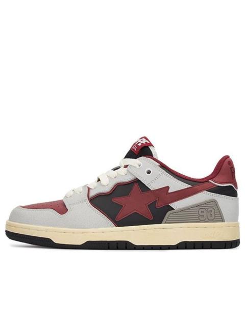 (WMNS) A Bathing Ape Sk8 Sta #4 'Red Off White' 1I20-291-020