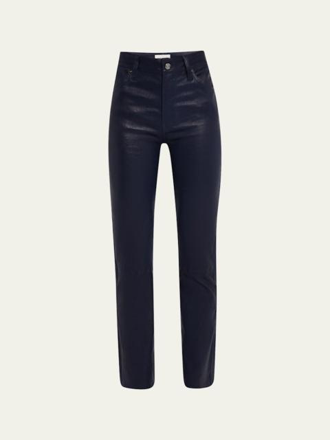 The Leather Reboot Crop Jeans