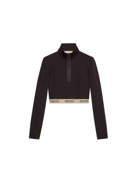 The North Face x Gucci cropped top