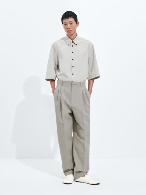 Wool Melange Pants