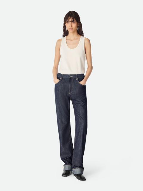 Indigo Straight Jeans