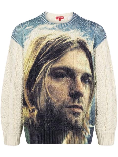 Kurt Cobain "SS23 - White" jumper