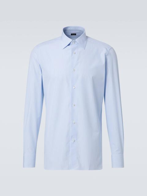 Striped cotton shirt