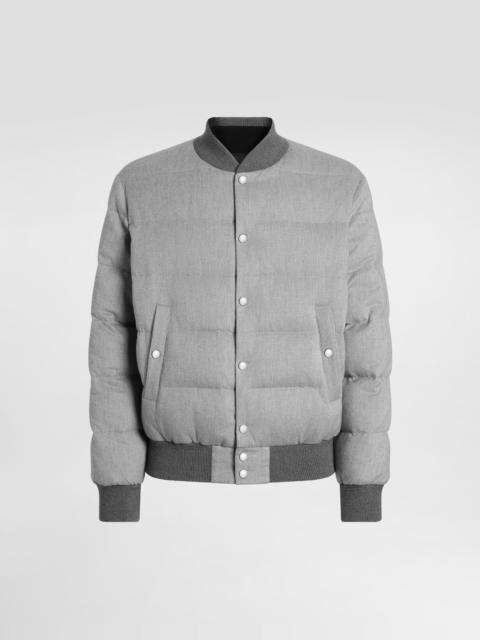 Reversible padded jacket