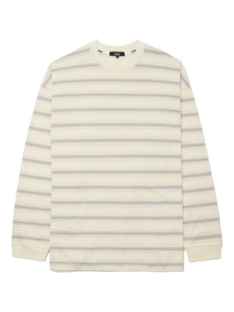 stripe-pattern long-sleeve T-shirt