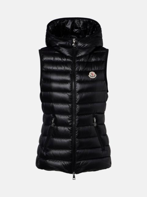Logo down vest