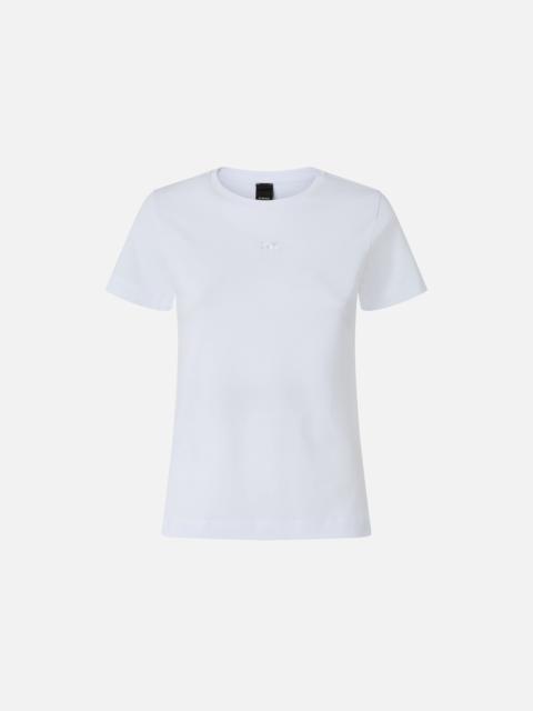 T-SHIRT WITH LOVE BIRDS EMBROIDERY