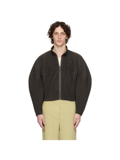 Brown Kinetic Sculpture Jacket