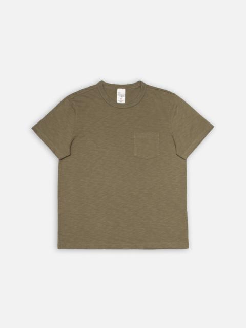 Roy Heavy Slub T-Shirt Olive