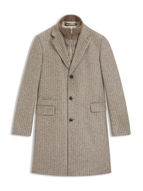 SLIM-FIT COAT WITH DETACHABLE INNER