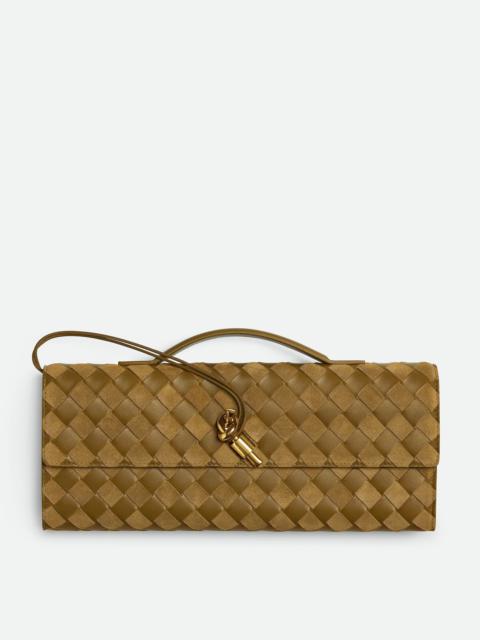 Andiamo ブラウン 【関税込み】Bottega Veneta クラッチバッグ
