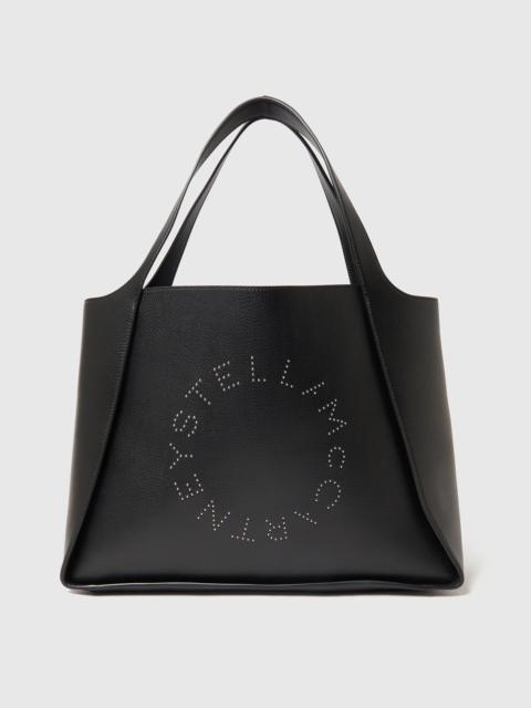 Logo Large Studded Tote Bag