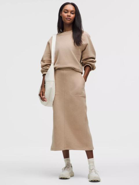 Loungeful High-Rise Midi Skirt