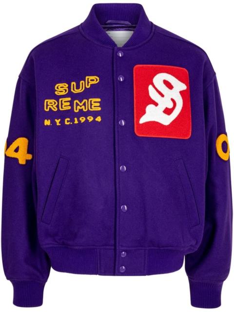 Tourist  "Purple" varsity jacket