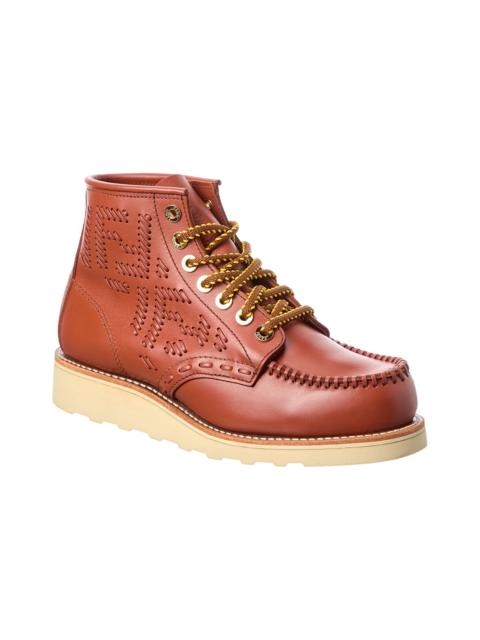 FENDI x Red Wing Leather Bootie