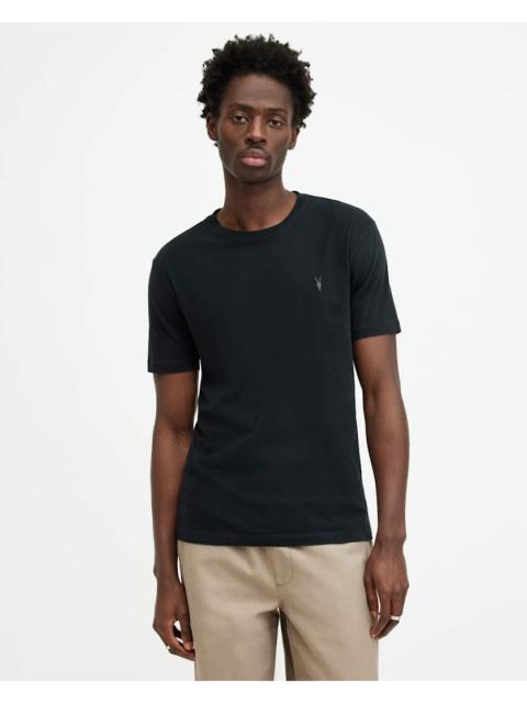 BRACE BRUSHED COTTON CREW NECK T-SHIRT
