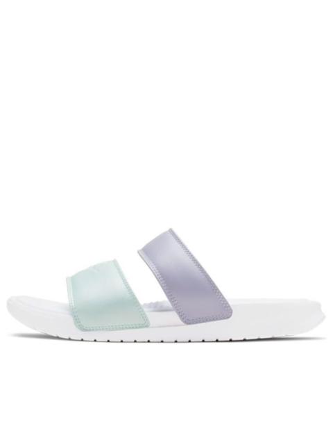 (WMNS) Nike Benassi Duo Ultra 'White' 819717-103