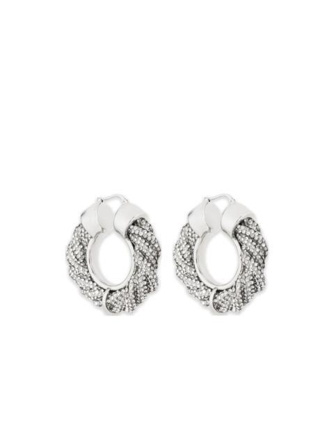Scintilla hoop earrings