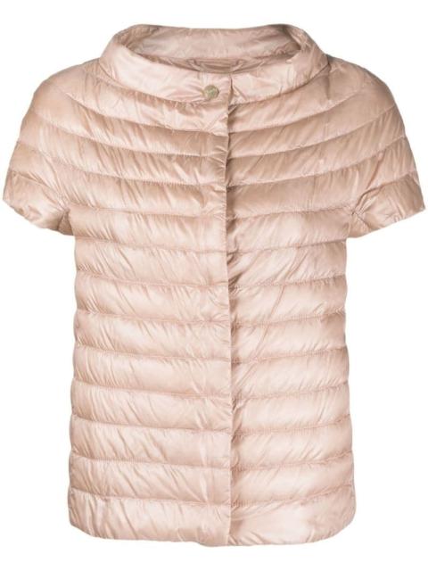 Margherita short-sleeved puffer jacket