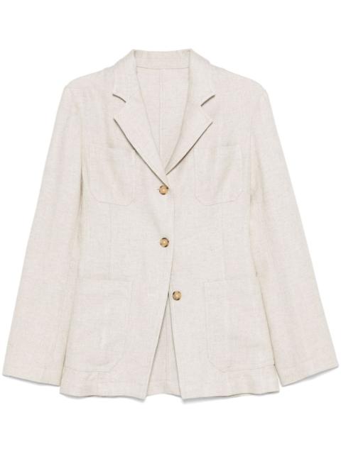 notched-lapels blazer
