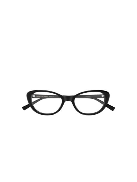cat-eye glasses