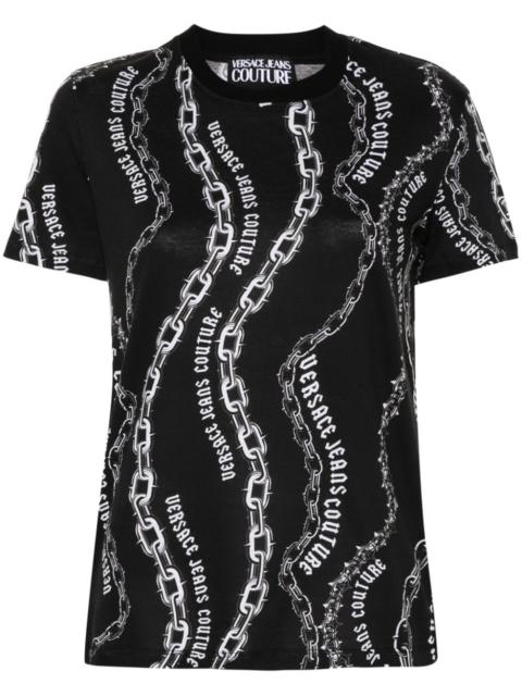 Chain Couture-print T-shirt