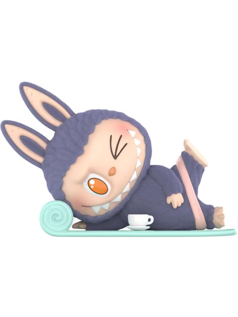 Pop Mart THE MONSTERS Labubu Lazy Yoga Series Americano Figure