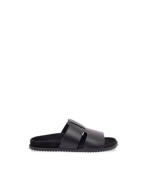 leather-strap sandals