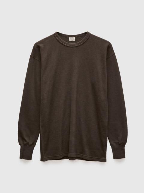 Long Sleeve Thermal Tee in Sumikuro
