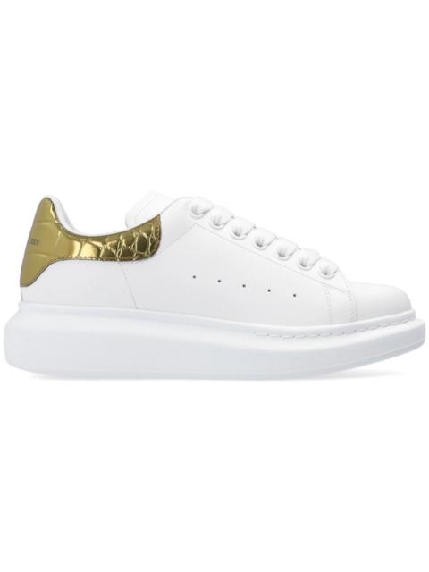 Alexander McQueen Oversized Gold Crocodile (Women's)