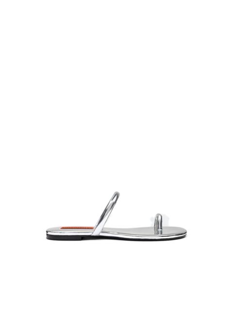 Pipe strappy sandals